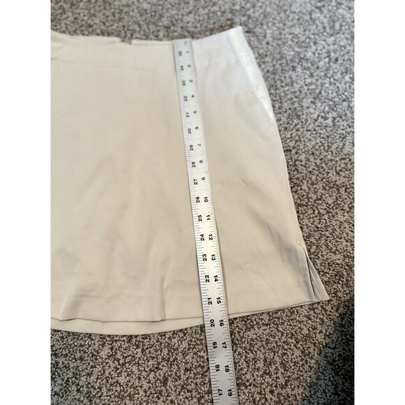 Lady Hagen Women's Skort Beige Khaki Shorts & Skirt Pockets Size 0 - Picture 6 of 10